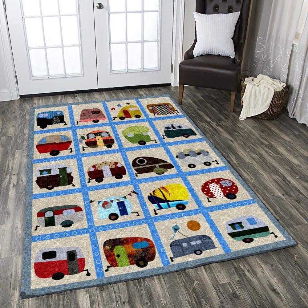 Camping Car Limited Edition Rectangle Rug