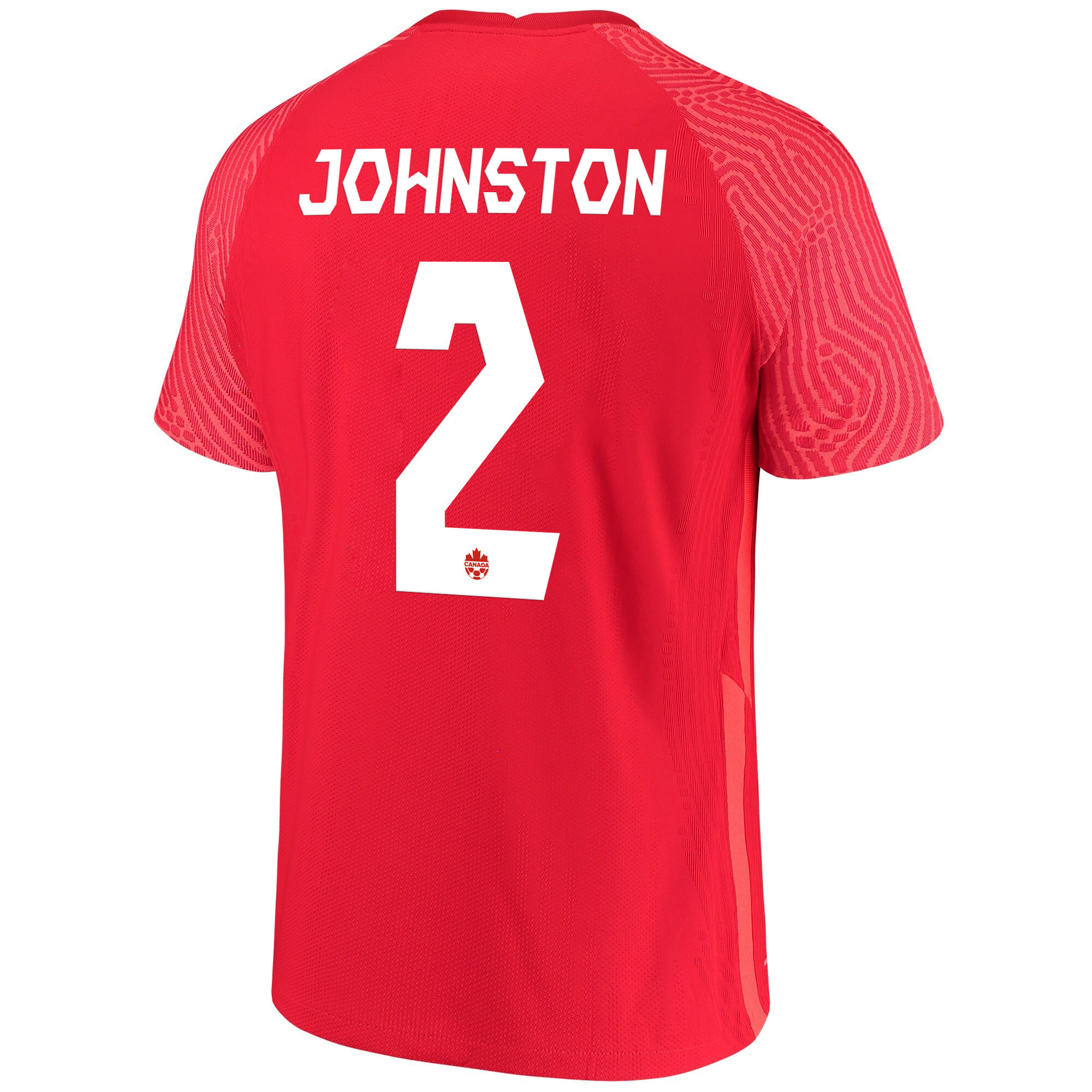 Canada National Team 2022 Qatar World Cup Alistair Johnston 2 Red Home Men Soccer Jersey – New