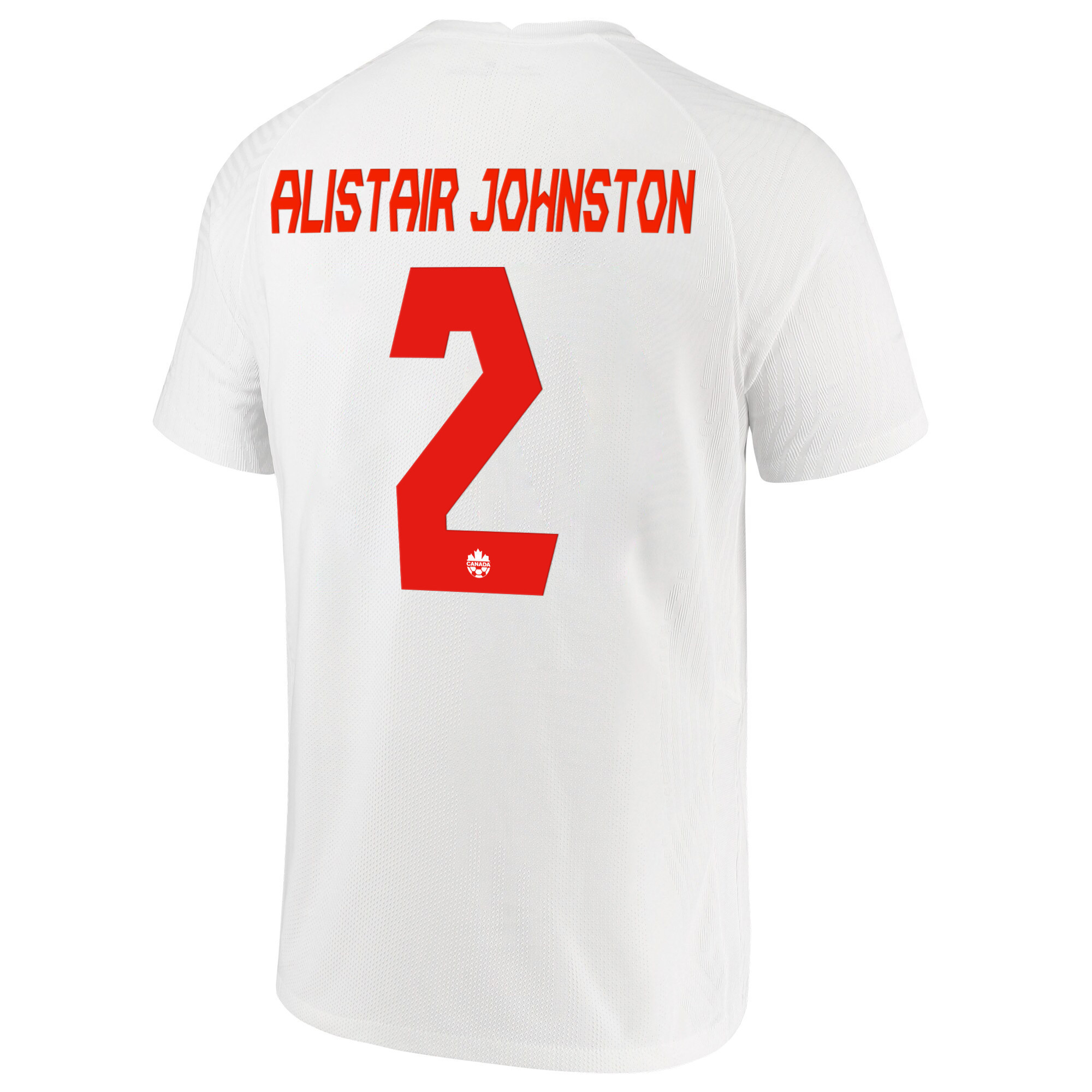 Canada National Team 2022 Qatar World Cup Alistair Johnston 2 White Away Men Soccer Jersey – New