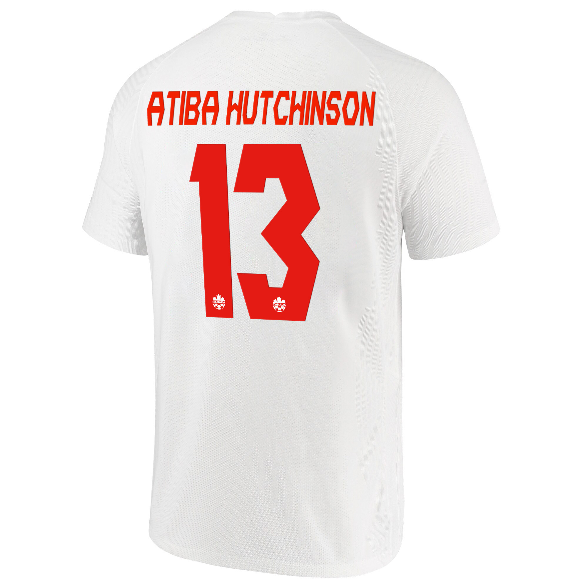 Canada National Team 2022 Qatar World Cup Atiba Hutchinson 13 White Away Men Soccer Jersey – New