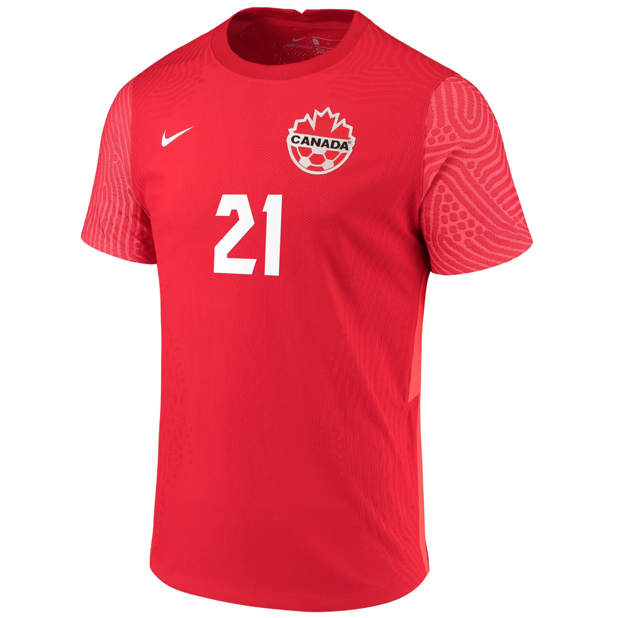 Canada National Team 2022 Qatar World Cup Charles-Andreas Brym 21 Red Home Men Soccer Jersey – New