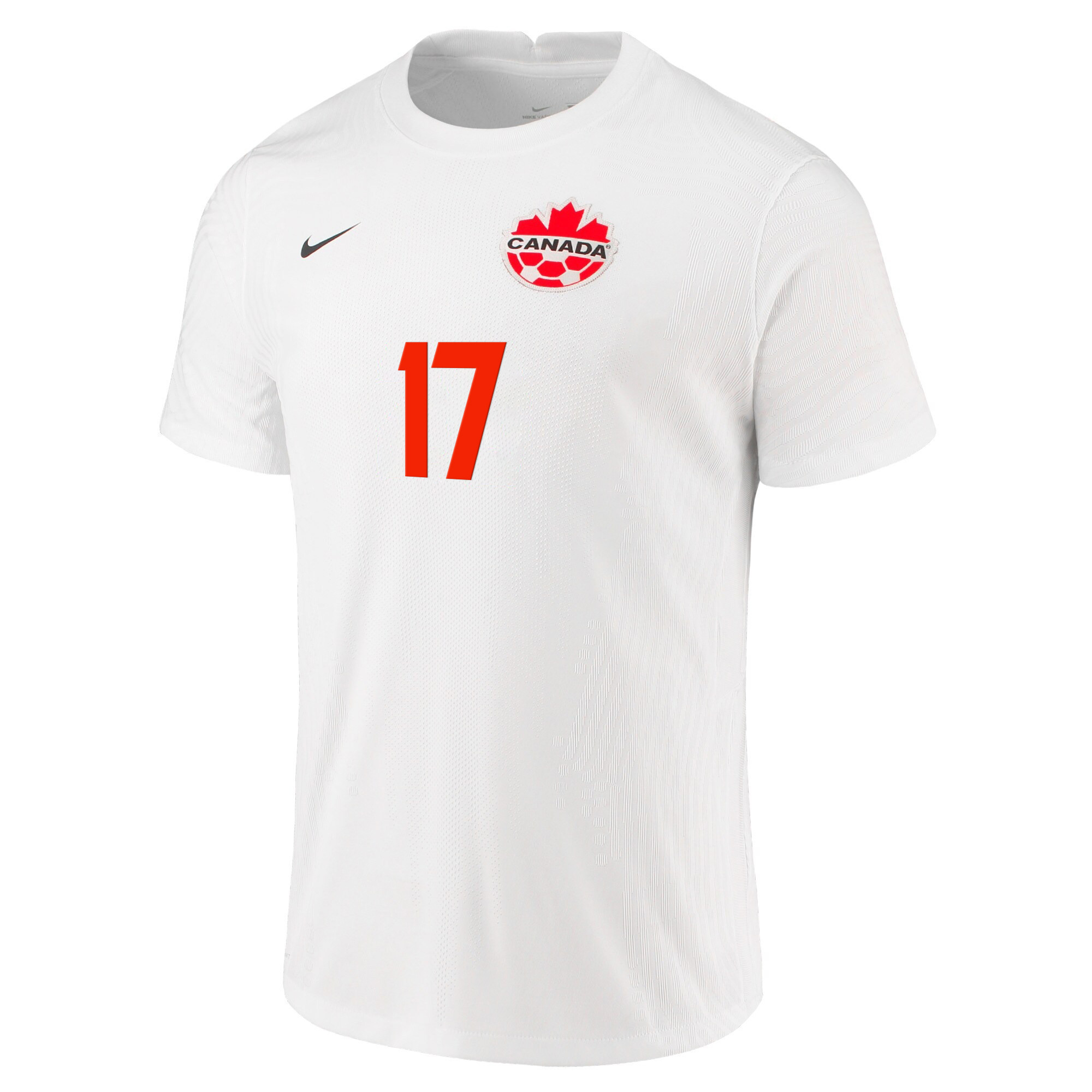 Canada National Team 2022 Qatar World Cup Cyle Larin 17 White Away Men Soccer Jersey – New