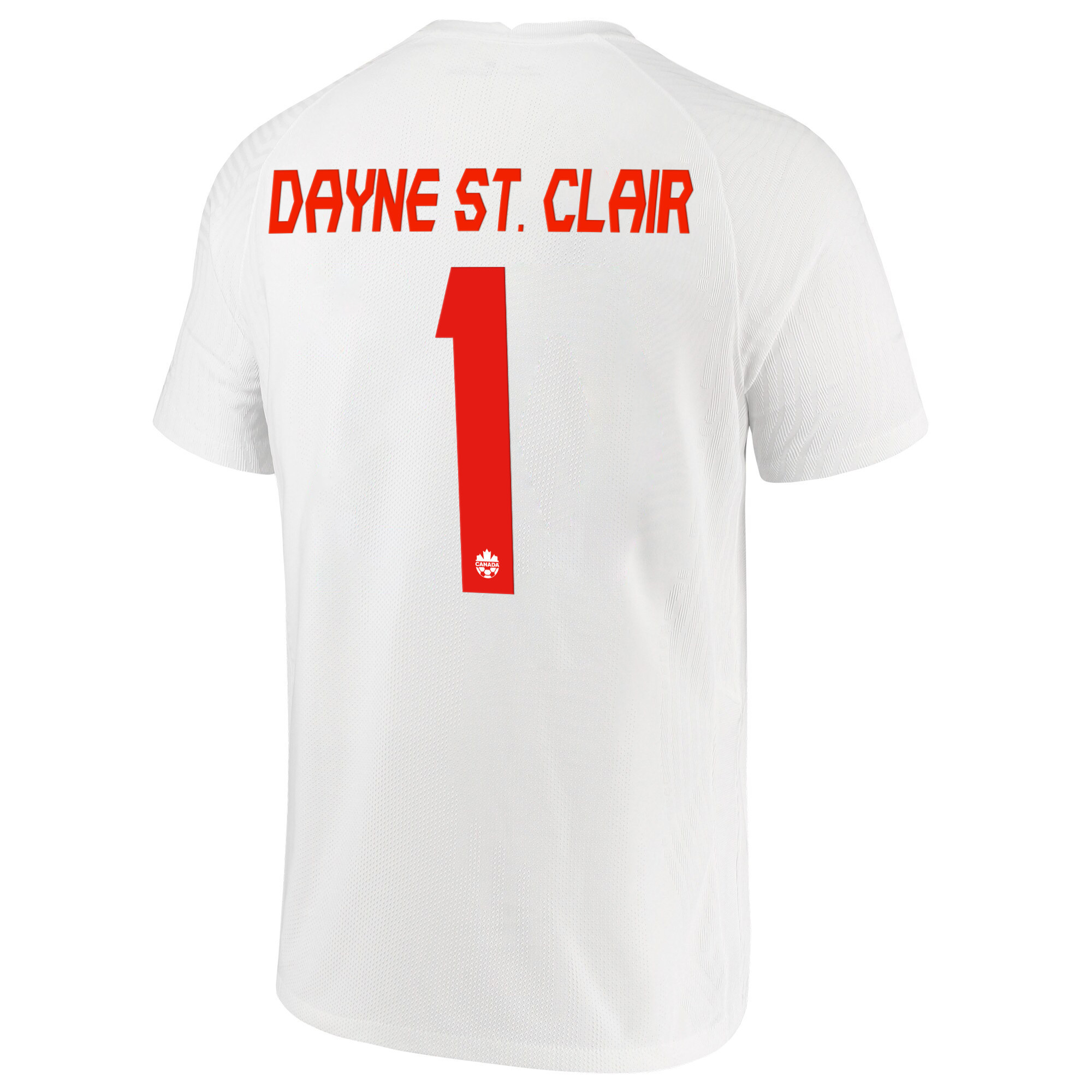 Canada National Team 2022 Qatar World Cup Dayne St. Clair 1 White Away Men Soccer Jersey – New