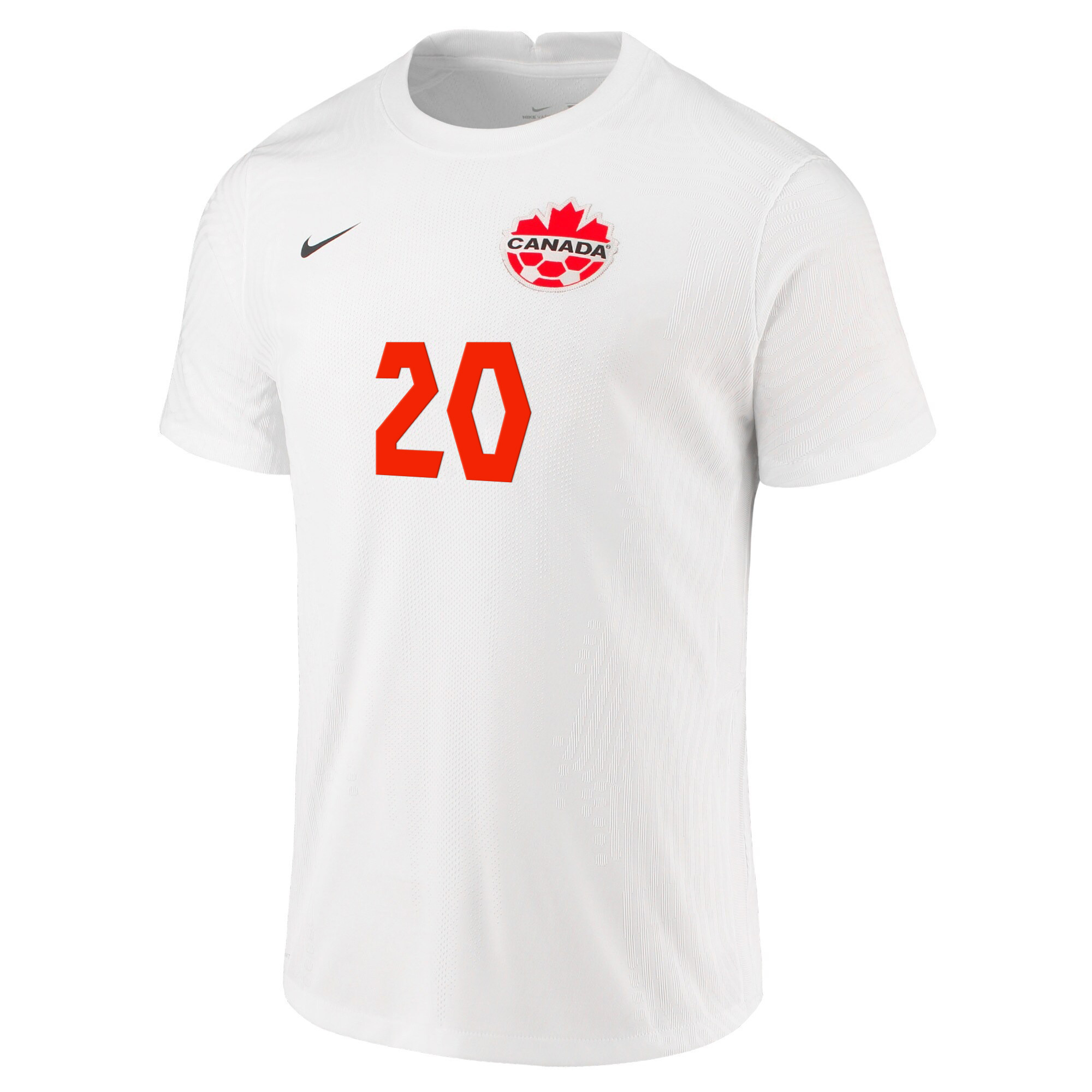 Canada National Team 2022 Qatar World Cup Jonathan David 20 White Away Men Soccer Jersey – New