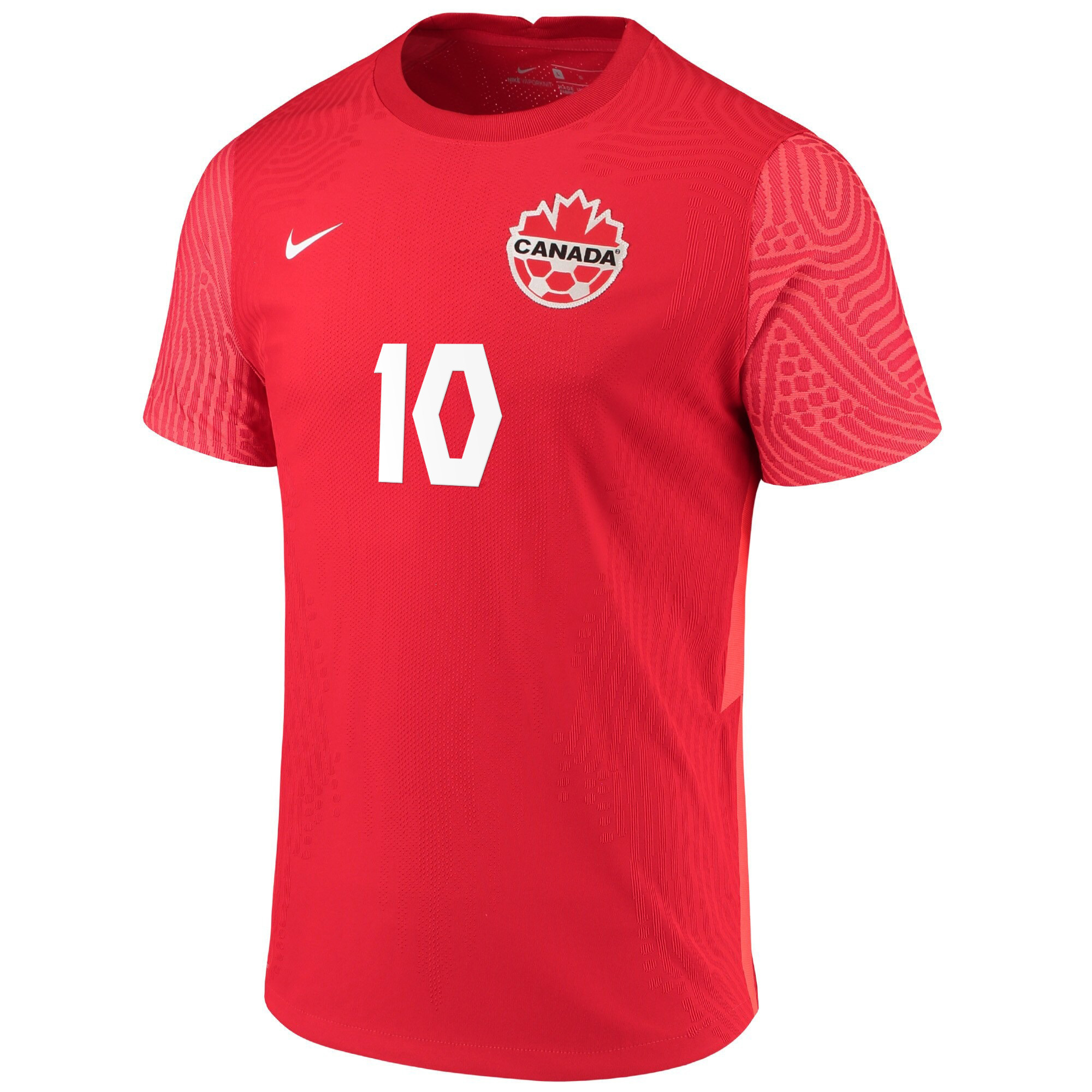 Canada National Team 2022 Qatar World Cup Junior Hoilett 10 Red Home Men Soccer Jersey – New