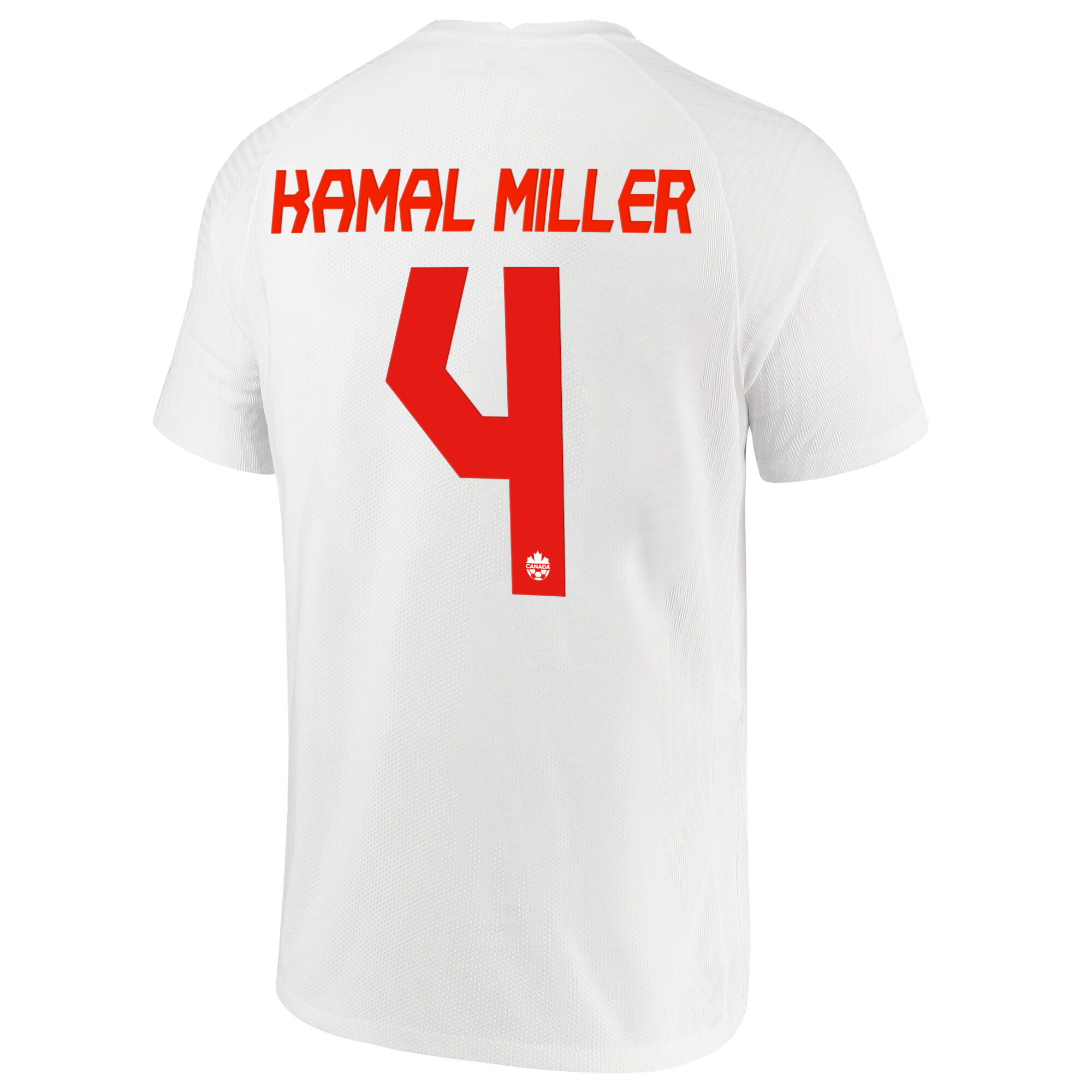 Canada National Team 2022 Qatar World Cup Kamal Miller 4 White Away Men Soccer Jersey – New