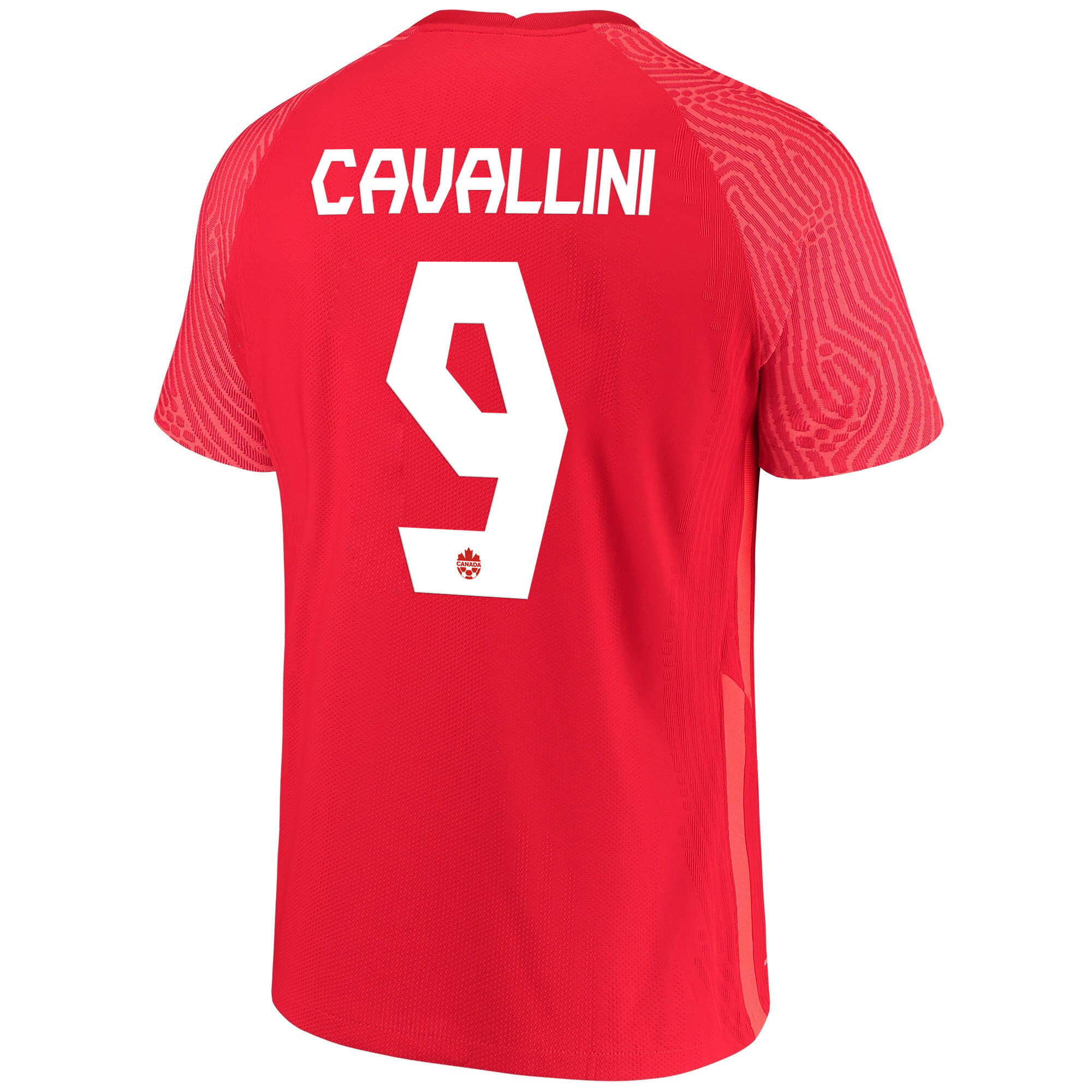 Canada National Team 2022 Qatar World Cup Lucas Cavallini 9 Red Home Men Soccer Jersey – New
