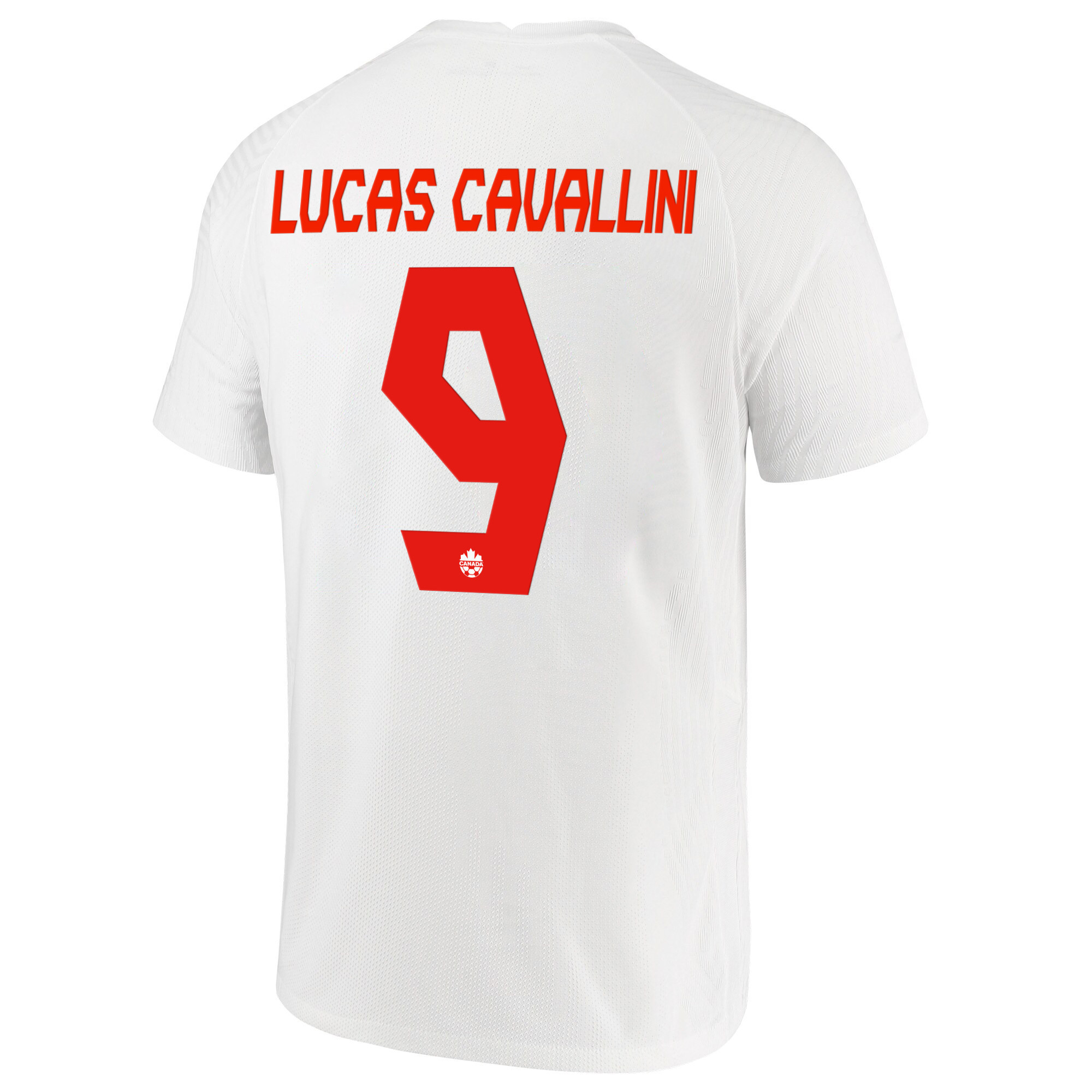 Canada National Team 2022 Qatar World Cup Lucas Cavallini 9 White Away Men Soccer Jersey – New