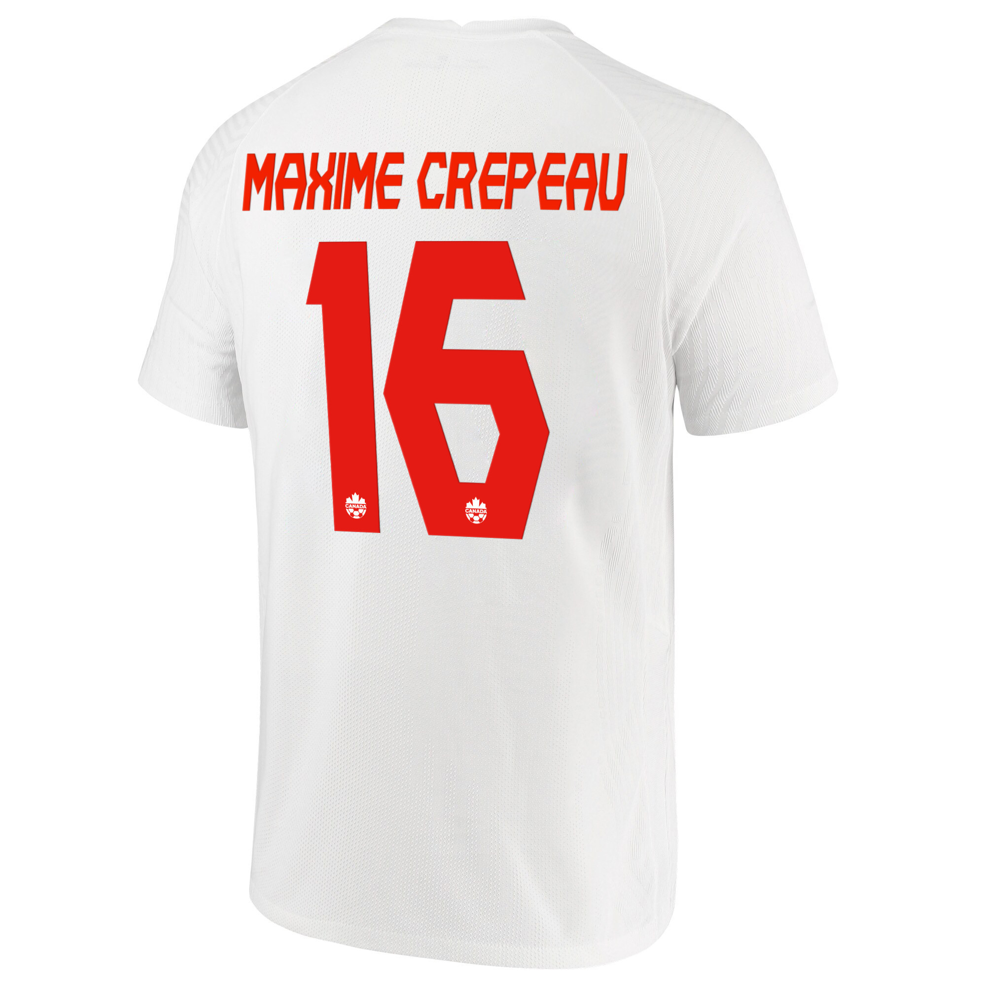 Canada National Team 2022 Qatar World Cup Maxime Crepeau 16 White Away Men Soccer Jersey – New