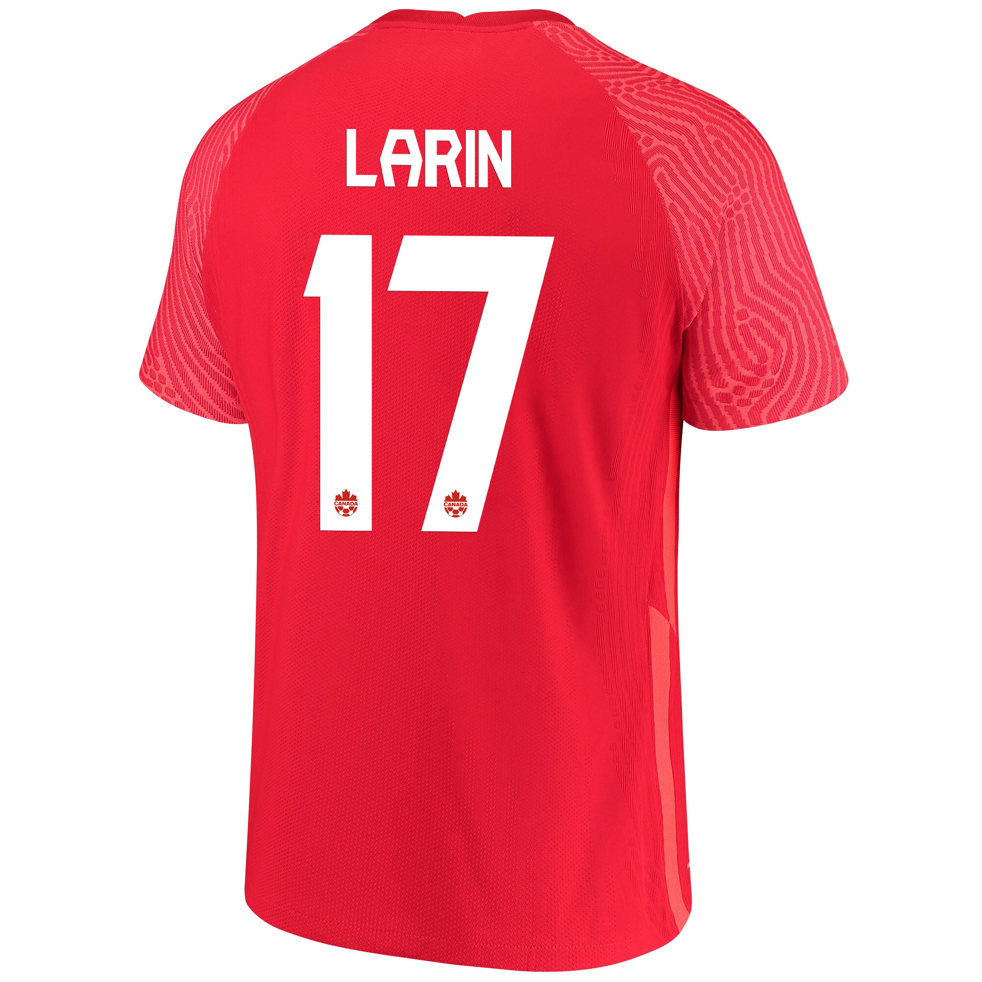 Canada National Team Qatar World Cup 2022-23 Home  Soccer Jersey – Cyle Larin 17