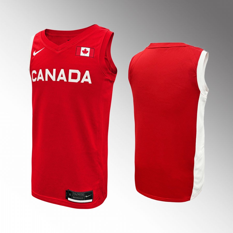 Canada Team 2023 FIBA World Cup Red Jersey