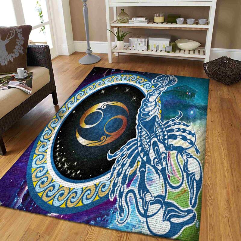 Cancer Rectangle Rug