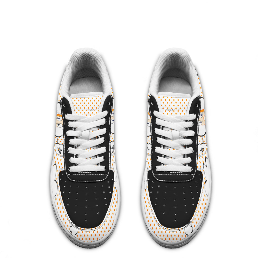 Candace Flynn Air Sneakers Custom Phineas and Ferb Shoes