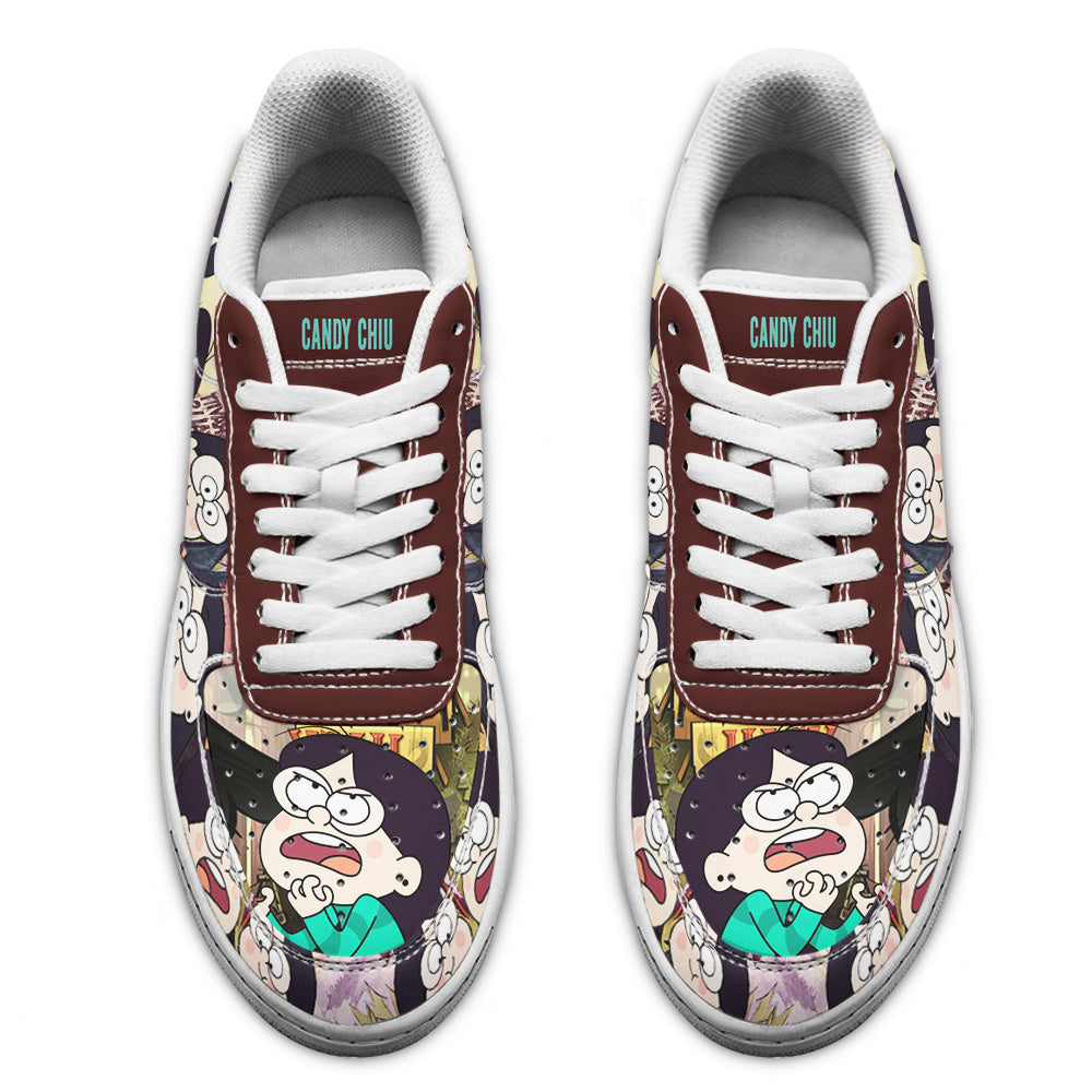 Candy Chiu Air Sneakers Custom Gravity Falls Cartoon Shoes