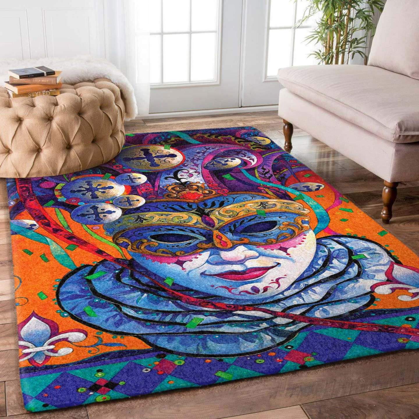 Canival Of Venice Limited Edition Rectangle Rug