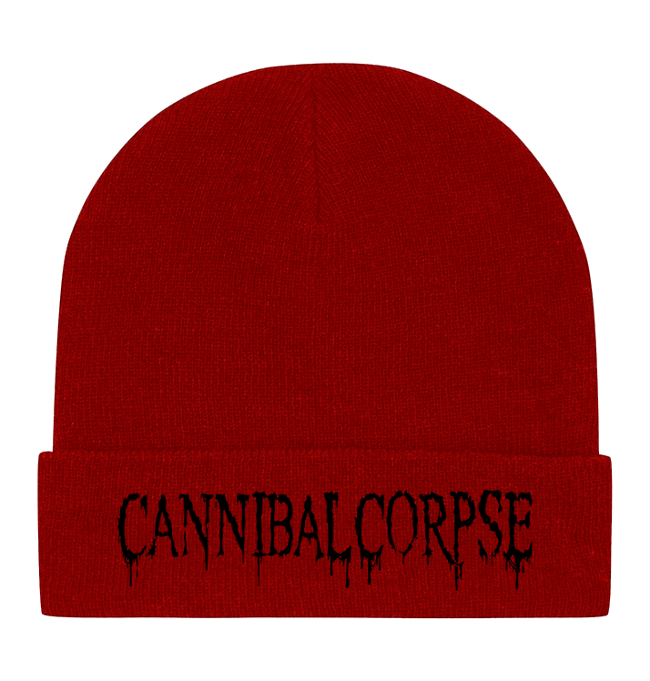 CANNIBAL CORPSE - Red 'Logo' Beanie