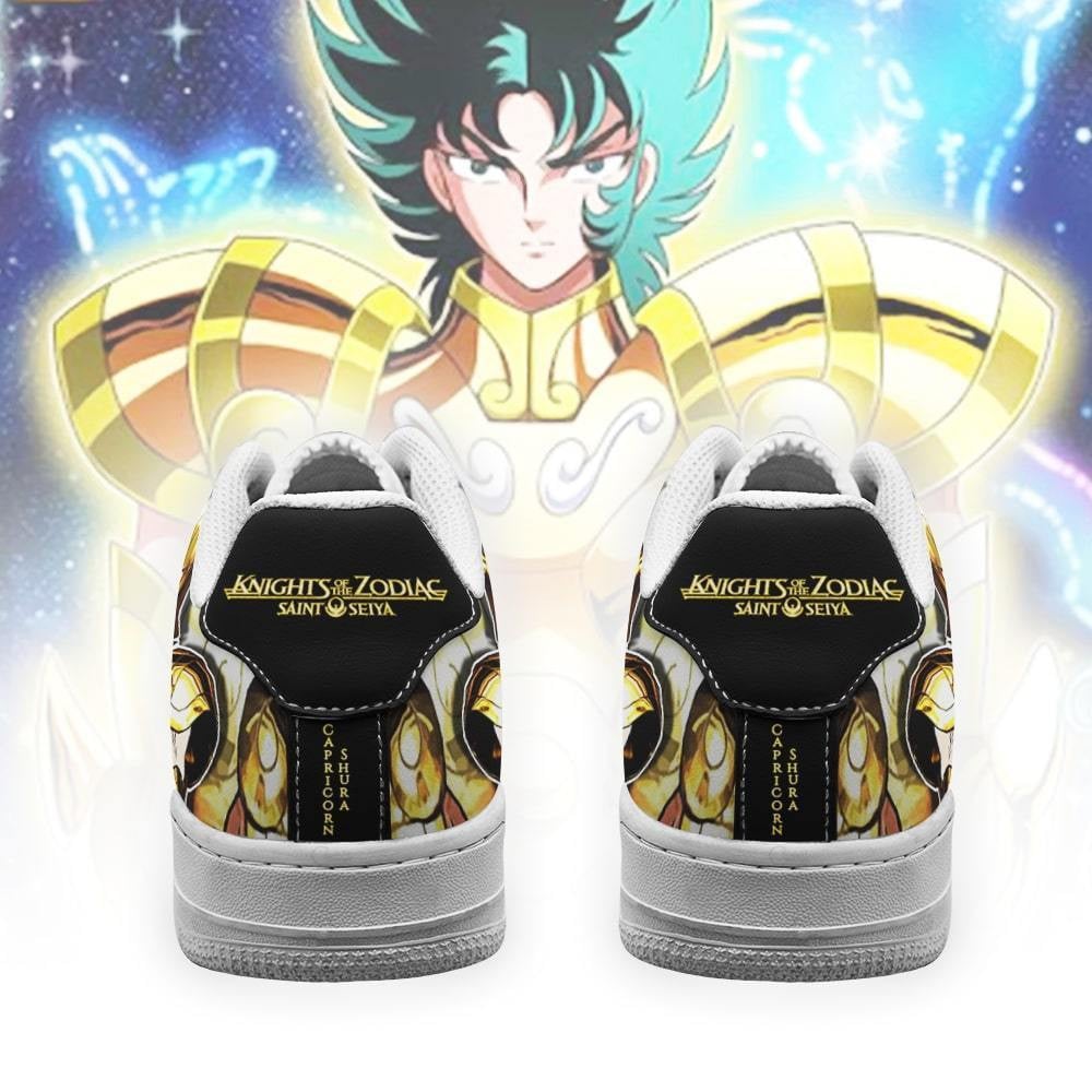 Capricorn Shura Sneakers Uniform Saint Seiya Anime Shoes