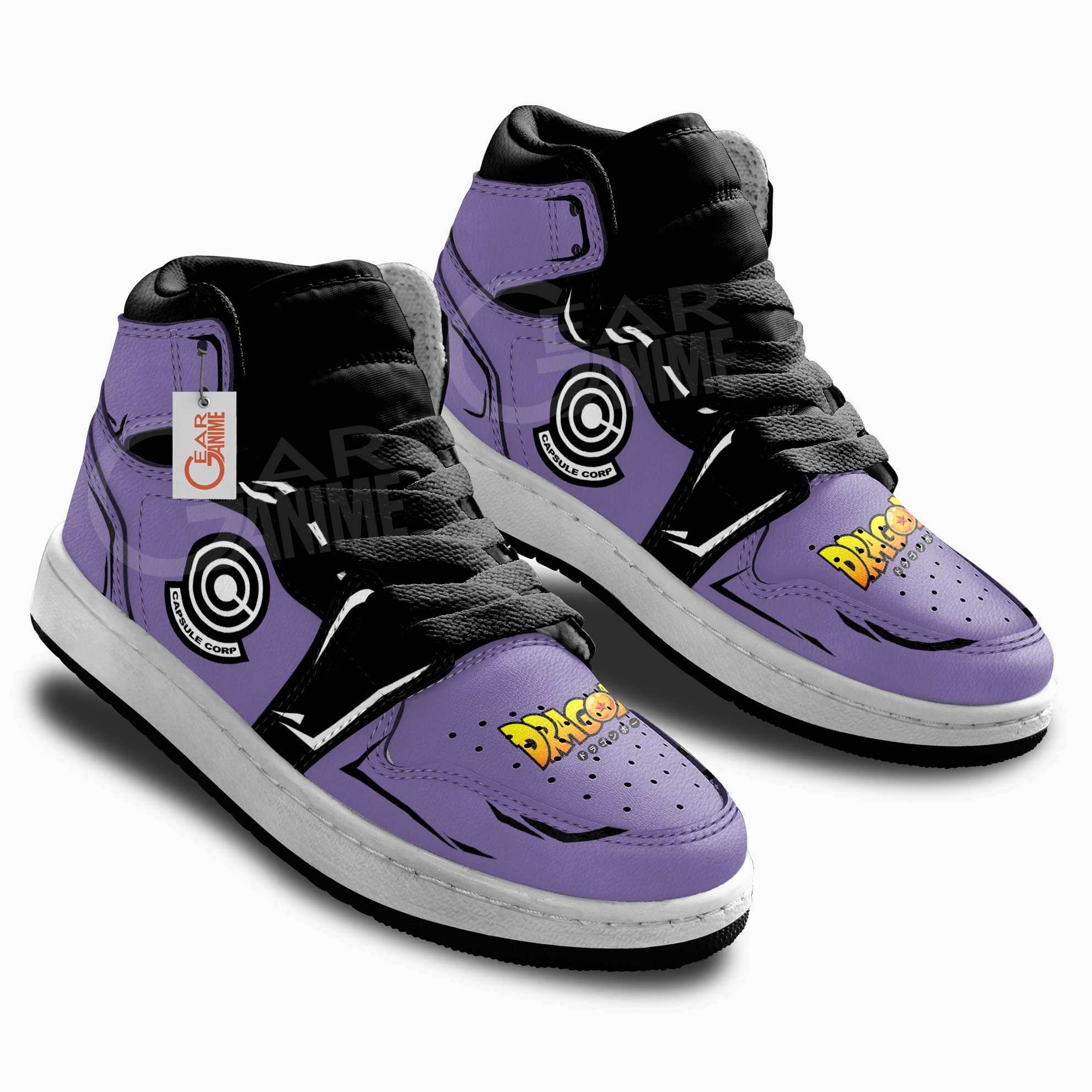 Capsule Corp Symbol Kids Sneakers Custom Anime Kids Shoes