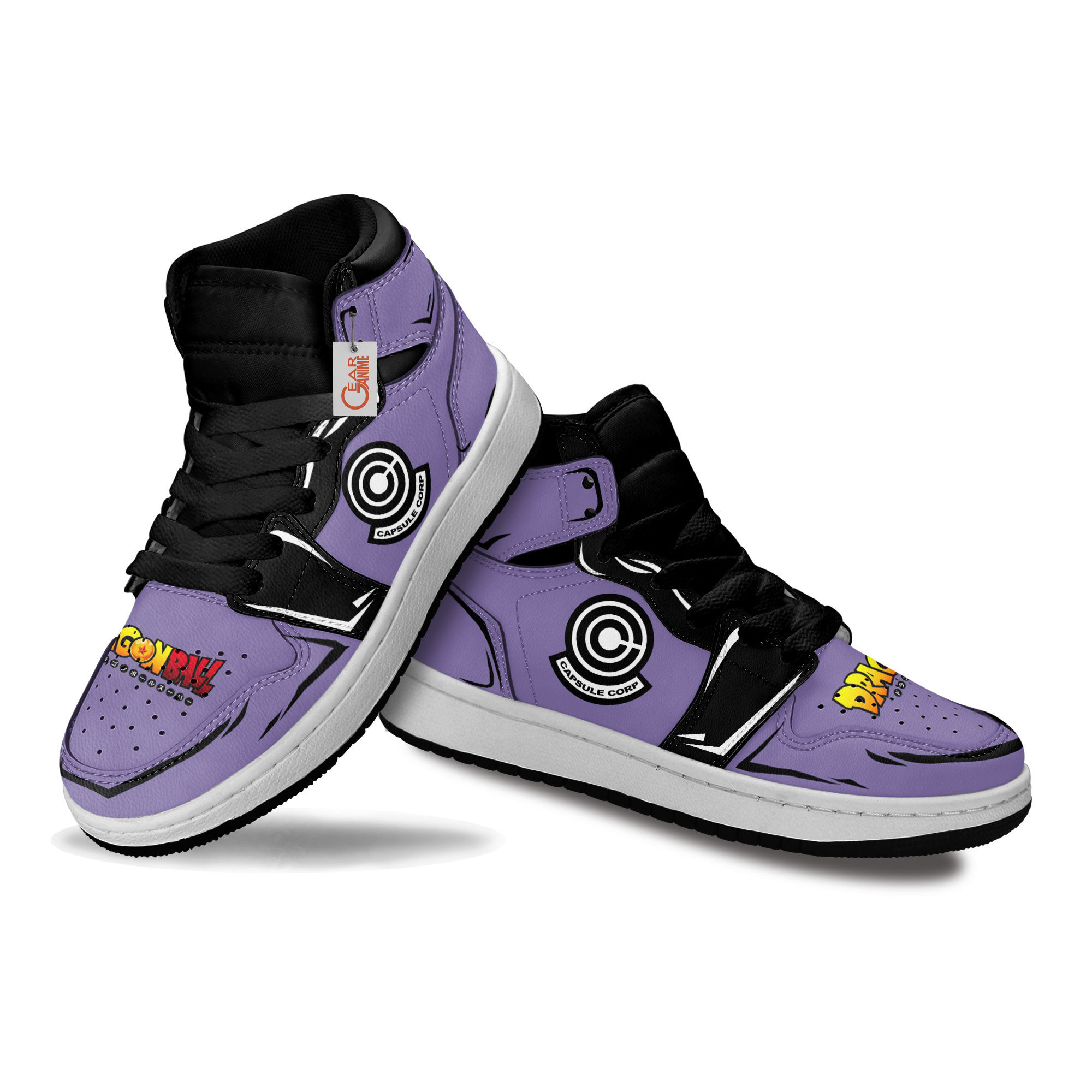 Capsule Corp Symbol Kids Sneakers Custom Anime Kids Shoes