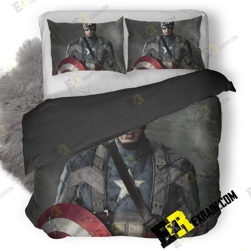 Captain America Civil War 3D Customized Duvet Cover Bedding Set