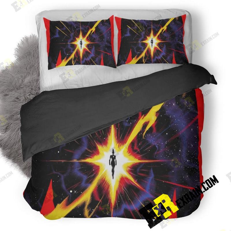 Captain Marvel Movie 5K Iw 3D Customized Duvet Cover Bedding Set