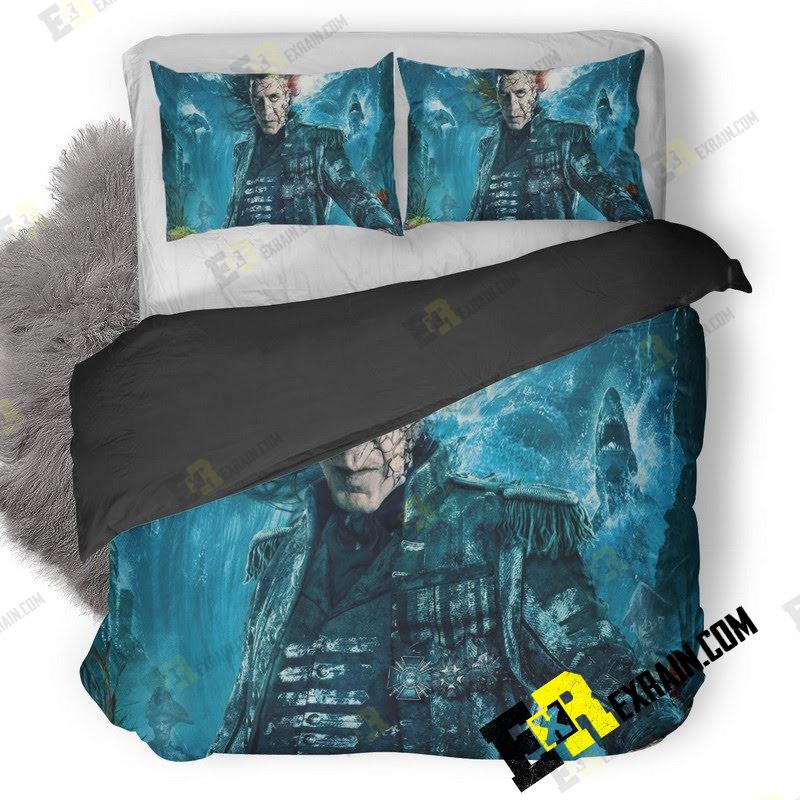 Captain Salaza In Pirates Of The Caribbean Dead Men Tell No Tales Movie New 3D Customized Duvet Cover Bedding Set