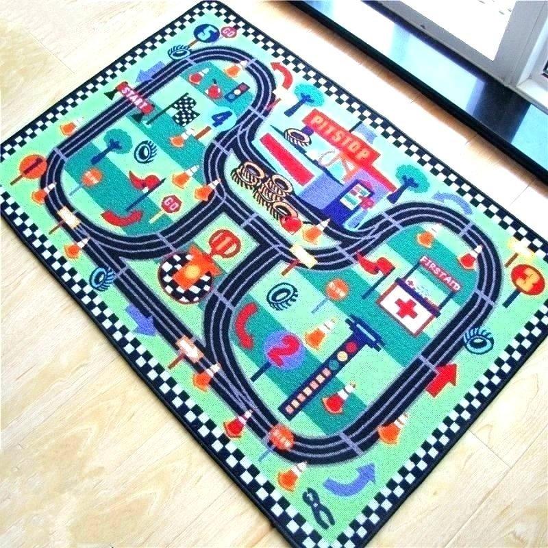 Car Race Limited Edition Rectangle Rug