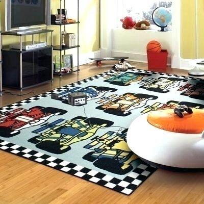 Car Track Limited Edition Rectangle Rug