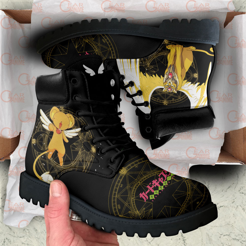 Cardcaptor Sakura Keroberos Boots Anime Custom Shoes