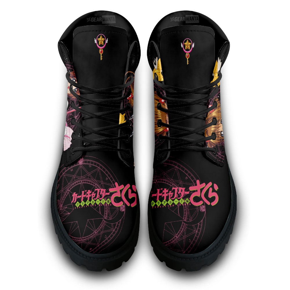 Cardcaptor Sakura Kinomoto Boots Anime Custom Shoes