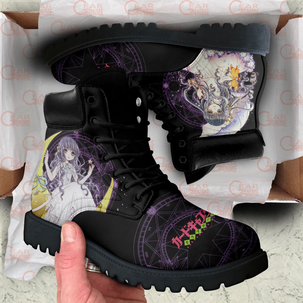 Cardcaptor Sakura Tomoyo Daidouji Boots Anime Custom Shoes