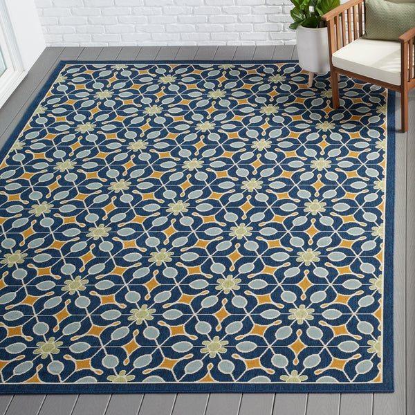 Caribbean Floral Limited Edition Rectangle Rug