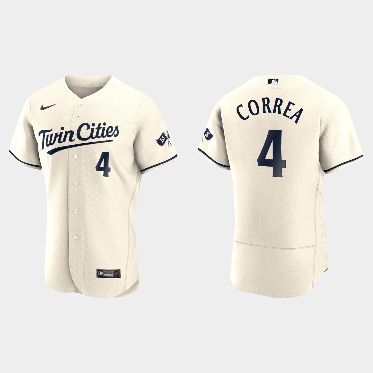 Carlos Correa Minnesota Twins 2023 Jersey – Cream