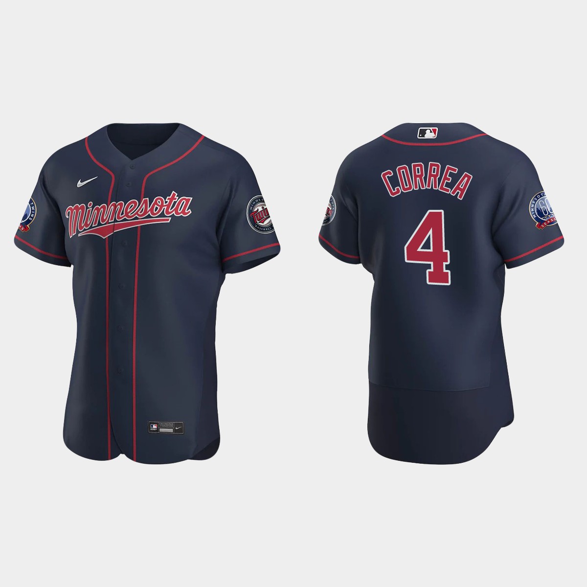 Carlos Correa Minnesota Twins Alternate Jersey - Navy