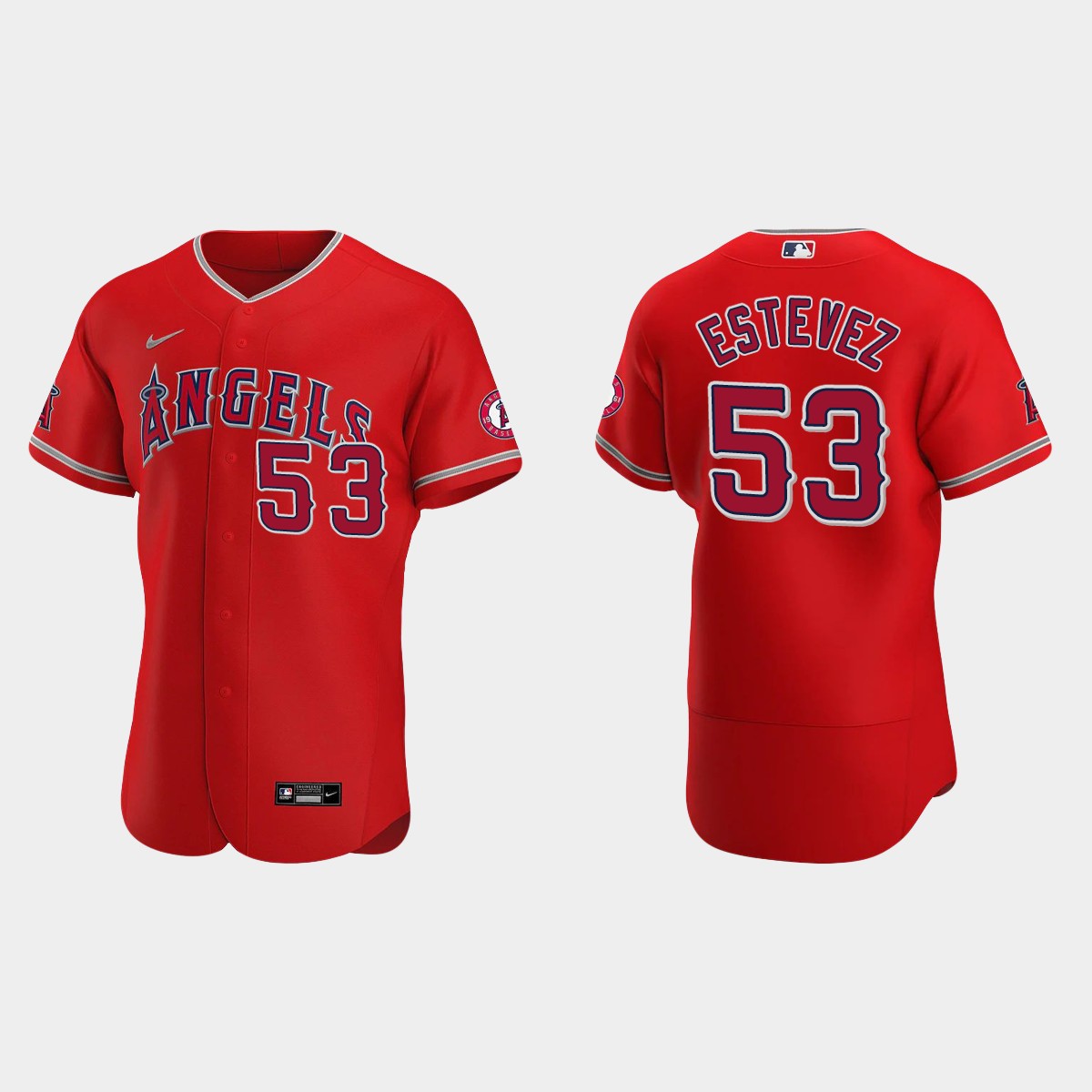 Carlos Estevez Los Angeles Angels Jersey – Red