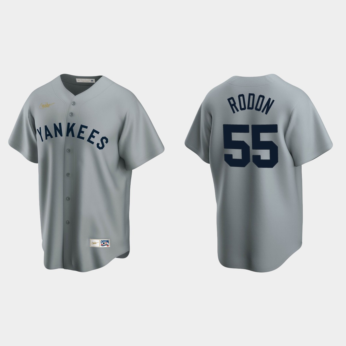Carlos Rodon New York Yankees Cooperstown Collection Road Jersey - Gray