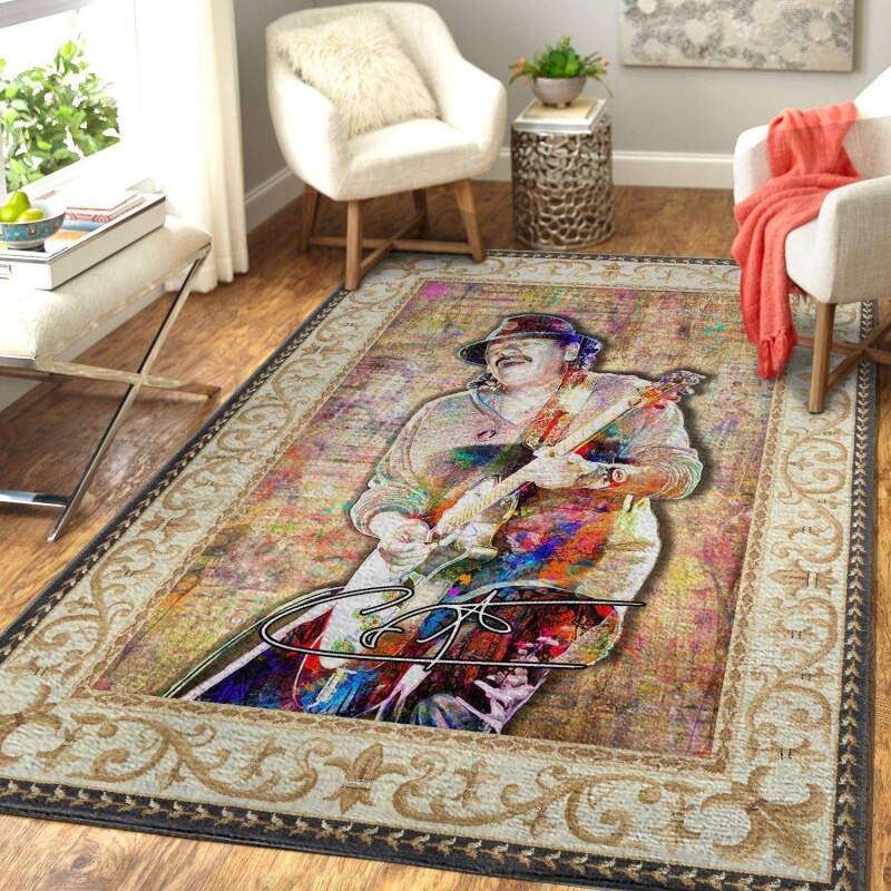 Carlos Santana Rock Limited Edition Rectangle Rug