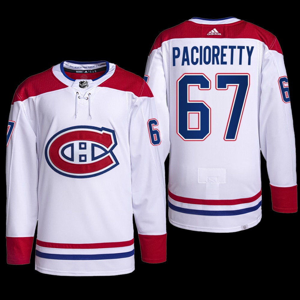 Carolina Hurricanes 2022-23 Pro Away Jersey Max Pacioretty White #67 PrimeGreen Uniform