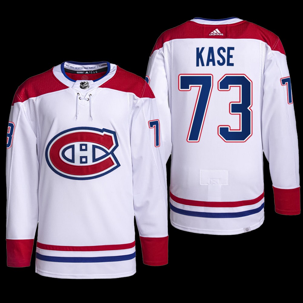 Carolina Hurricanes 2022-23 Pro Away Jersey Ondrej Kase White #73 PrimeGreen Uniform