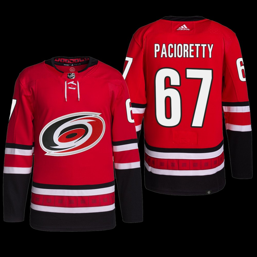 Carolina Hurricanes 2022 Primegreen Jersey Max Pacioretty Red #67 Home Uniform