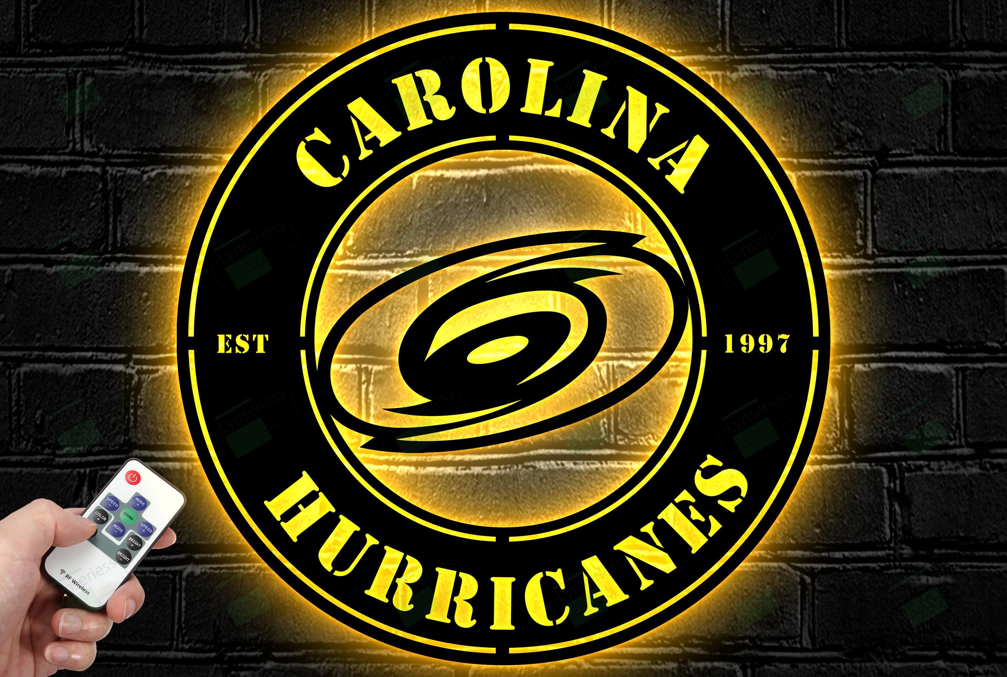 Carolina Hurricanes Metal Sign – Led Light Sign NHL