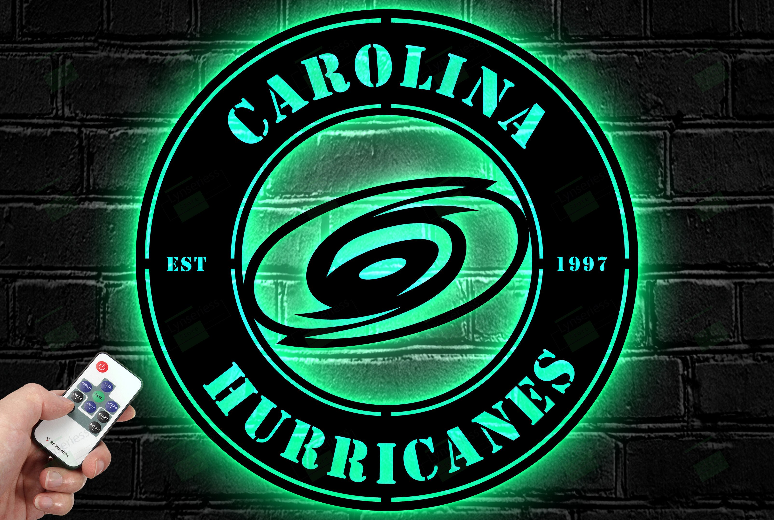 Carolina Hurricanes Metal Sign – Led Light Sign NHL