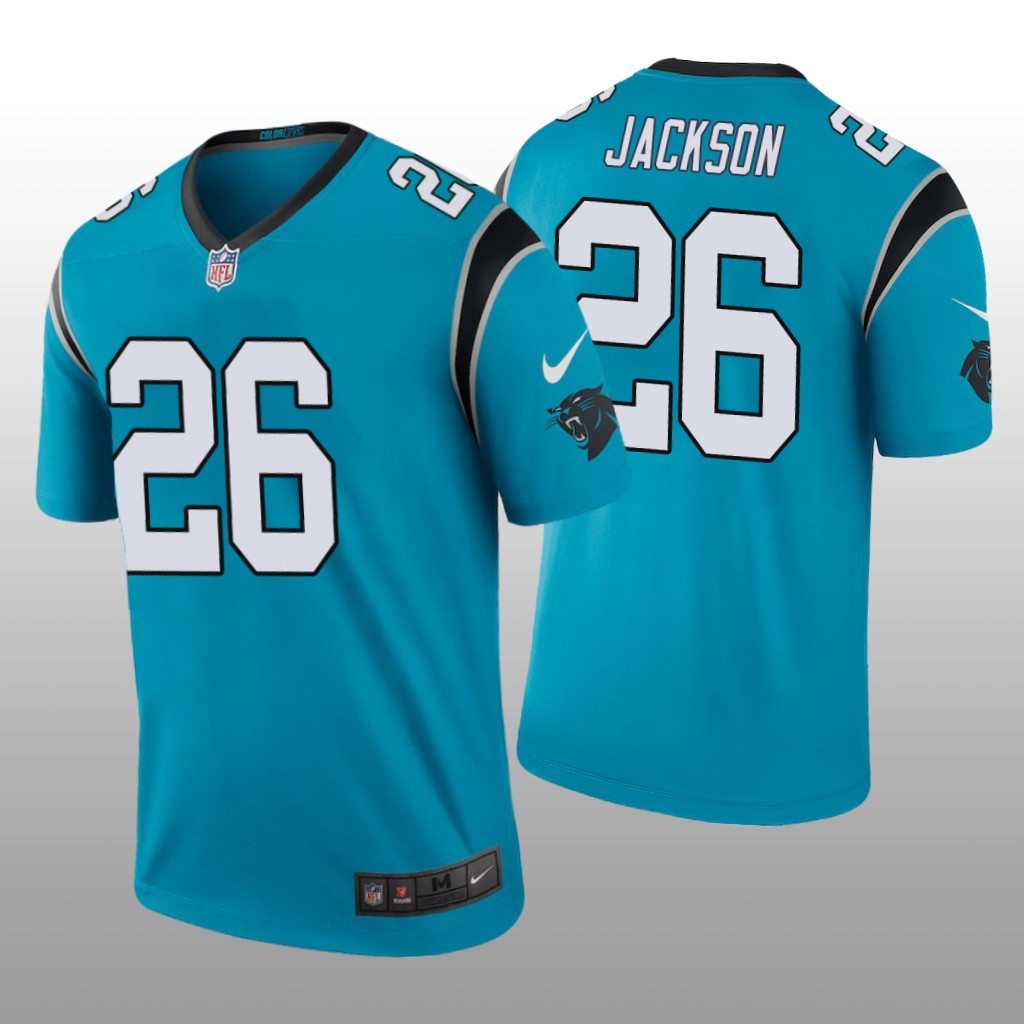Carolina Panthers #26 Donte Jackson Blue legend color rush Jersey - Men