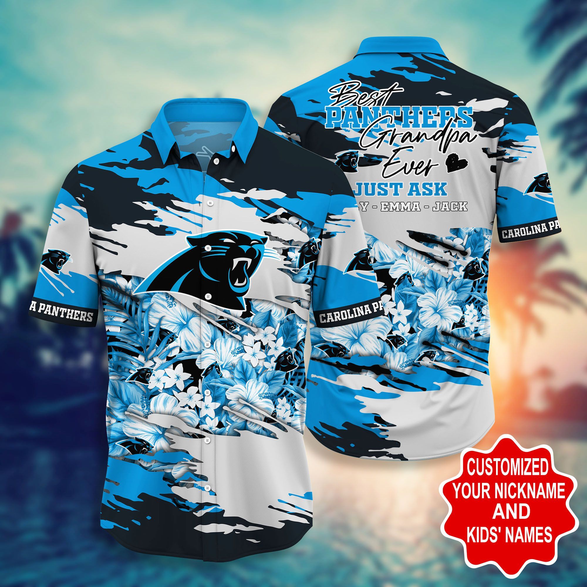 Carolina Panthers -Pesonalized Hawaii Shirt STYLE HOT TRENDING SUMMER