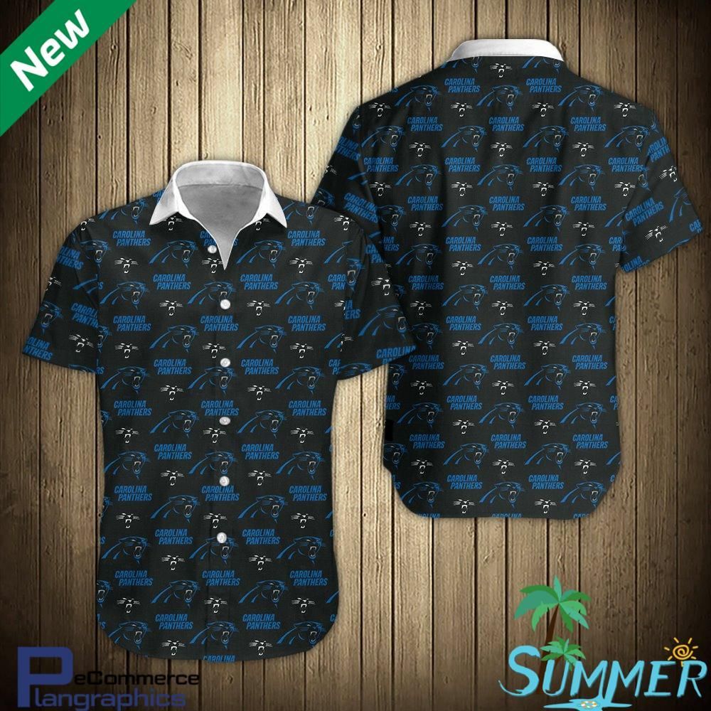 Carolina Panthers Aloha Shirt Hawaiian Aloha Shirt Hawaiian Beach Shirt