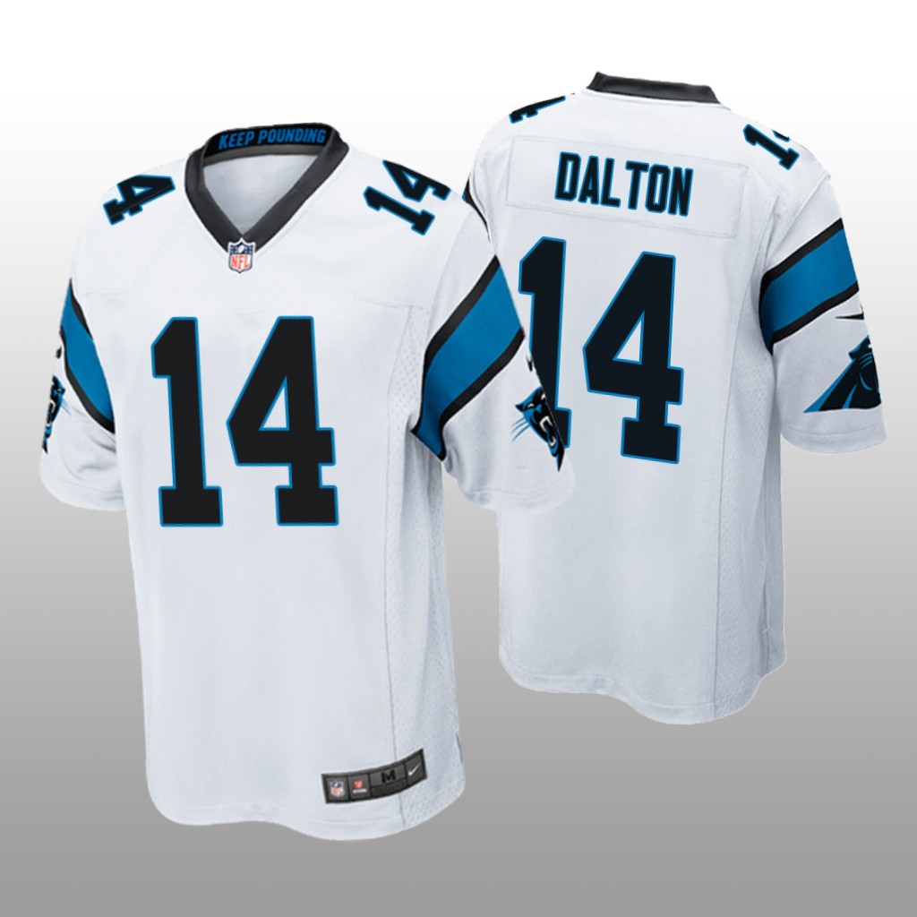 Carolina Panthers Andy Dalton White Jersey Game - Men's