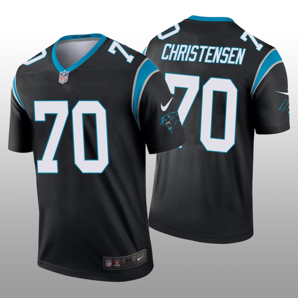 Carolina Panthers Brady Christensen Black Jersey Legend - Men's