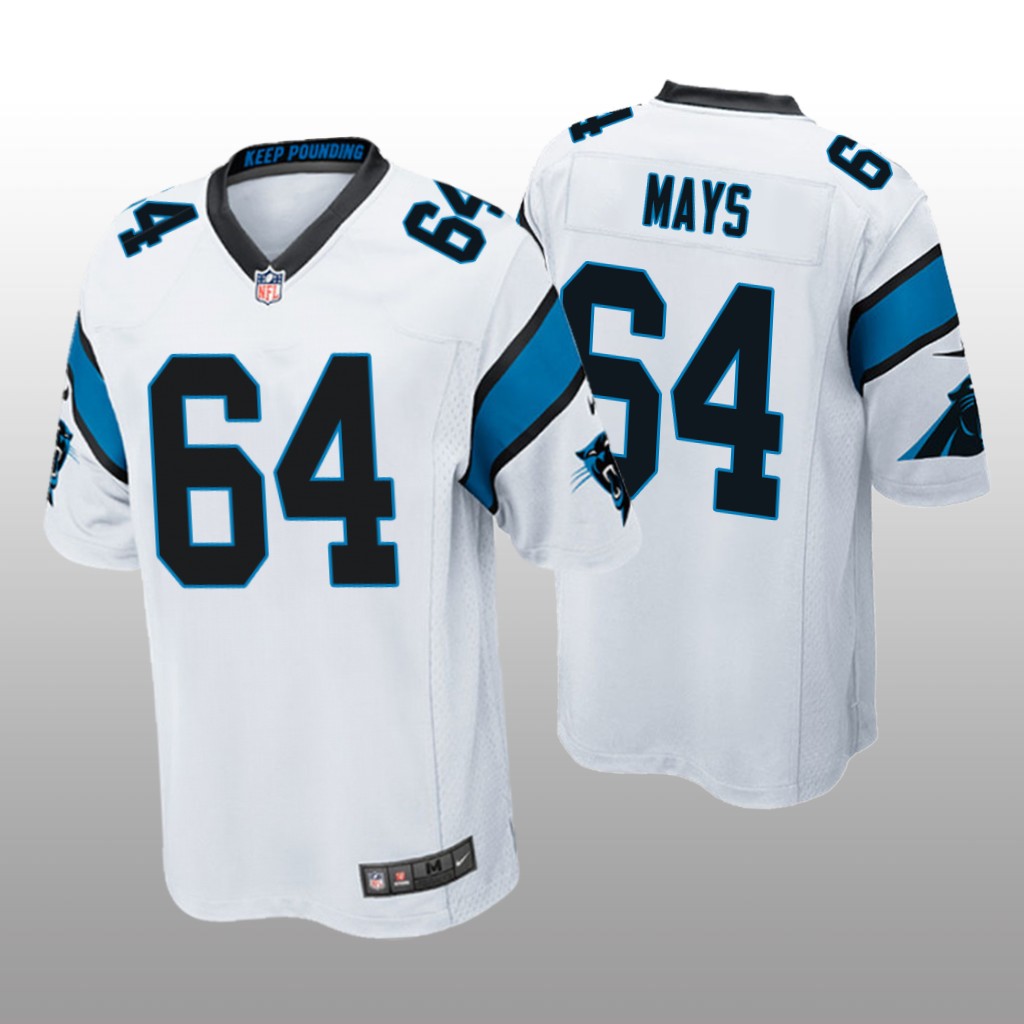 Carolina Panthers Cade Mays White Jersey Game - Men's