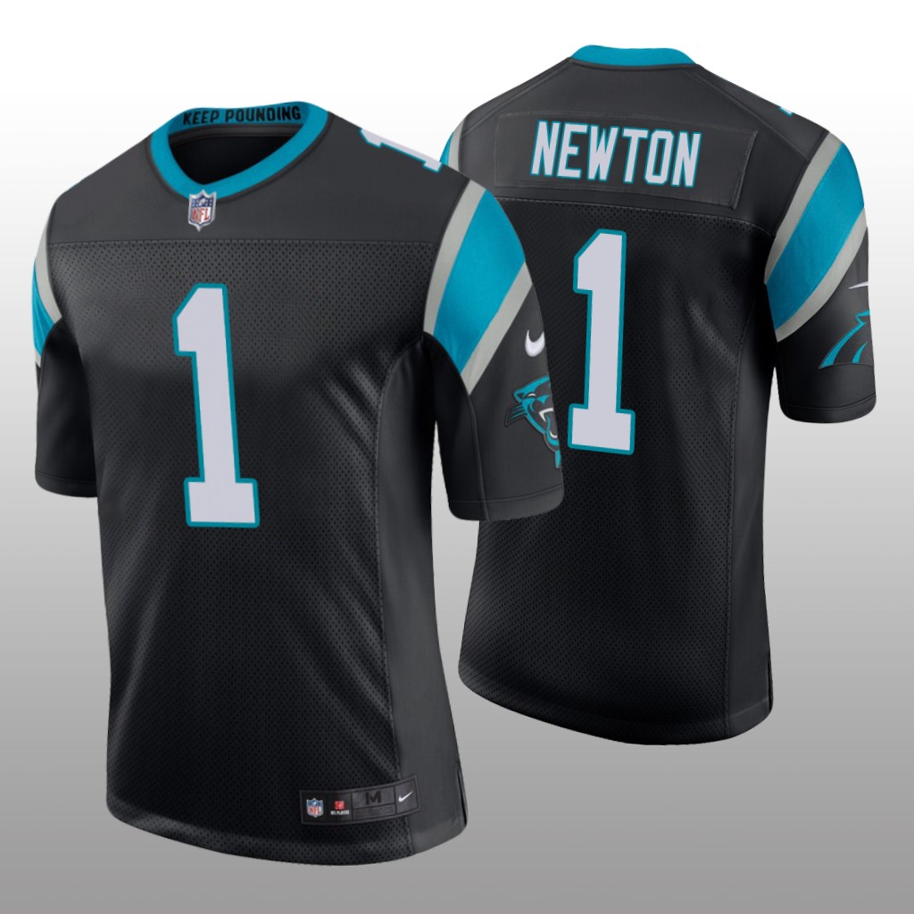 Carolina Panthers Cam Newton Black Jersey Vapor Limited - Men's