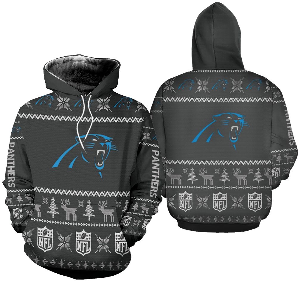Carolina Panthers Christmas 3D Hoodie